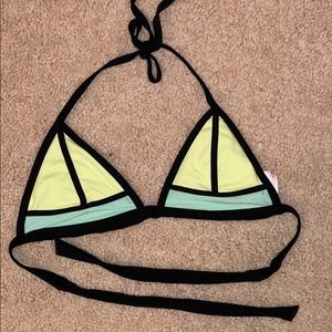 Triangle bikini top